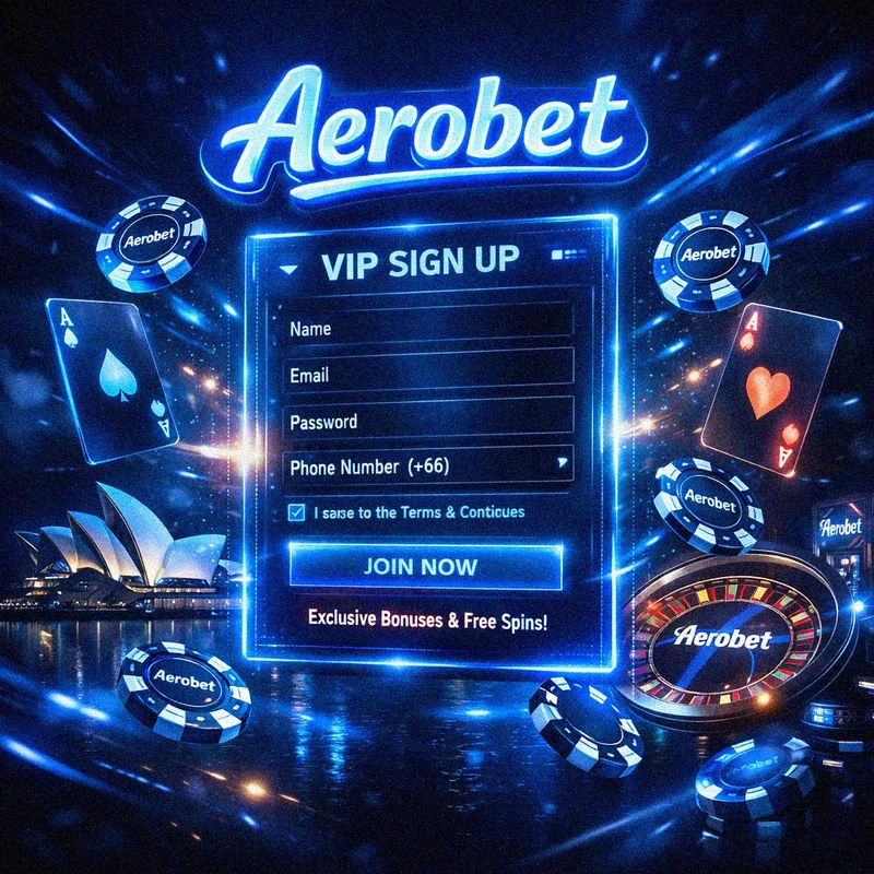 Aerobet registration for Australian players